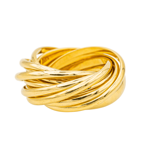 Bague 51 Pomellato Milles Cercles - Bague en or jaune 58 Facettes 3774493CN