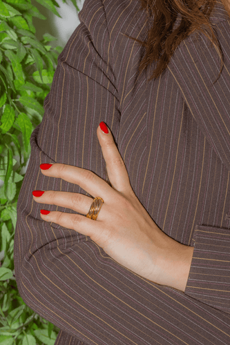 Bague 51 Pomellato Milles Cercles - Bague en or jaune 58 Facettes 3774493CN