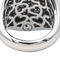 Bague 54 Pascale Bruni - Bague en or blanc avec quartz, diamants et saphirs 58 Facettes 3785007CN