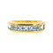 Bague 56 Balmain - Bague en or jaune 18 carats sertie de topazes 58 Facettes 3794845CN