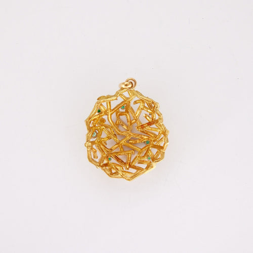 Pendentif Pendentif Branchages Emeraudes 58 Facettes DV0075-1-DEFAULT-TITLE