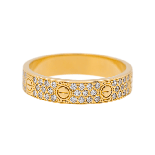 Bague 60 Cartier Love - Bague alliance en or jaune et diamants 58 Facettes 3796236RV