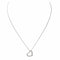 Collier Tiffany & Co - Collier Open Heart en or blanc 18 carats et diamants 58 Facettes 3797977RV