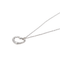 Collier Tiffany & Co - Collier Open Heart en or blanc 18 carats et diamants 58 Facettes 3797977RV