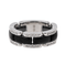 Bague 56 Chanel Ultra - Bague petit modèle en or blanc et céramique, diamants 58 Facettes 3798298RV