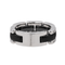 Bague 56 Chanel Ultra - Bague petit modèle en or blanc et céramique, diamants 58 Facettes 3798298RV