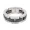 Bague 56 Chanel Ultra - Bague petit modèle en or blanc et céramique, diamants 58 Facettes 3798298RV