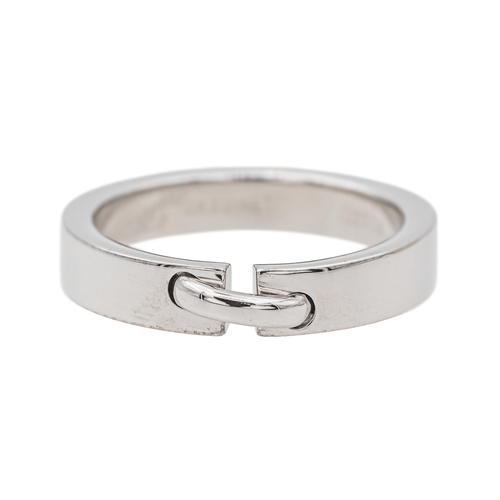 Bague 53 Chaumet Liens évidence - Bague alliance en or blanc 58 Facettes 3798777CN