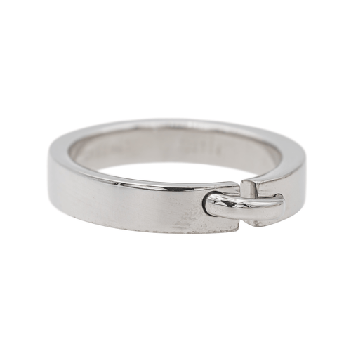 Bague 53 Chaumet Liens évidence - Bague alliance en or blanc 58 Facettes 3798777CN