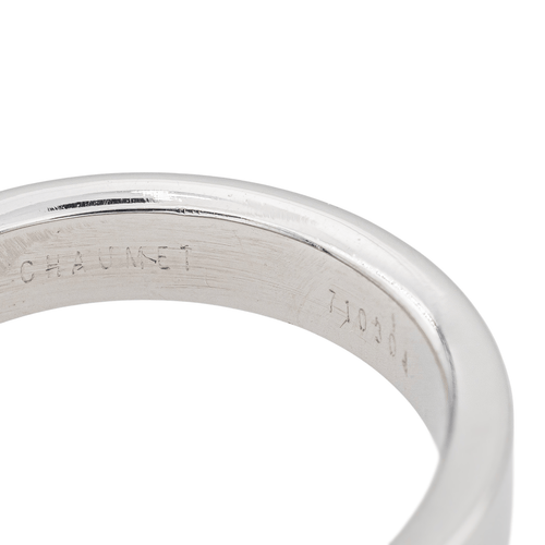 Bague 53 Chaumet Liens évidence - Bague alliance en or blanc 58 Facettes 3798777CN