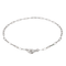 Collier Dinh Van Menottes - Collier en or blanc 58 Facettes 3798779CN