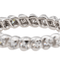Bague 51 Alliance américaine - Bague en or blanc 18 carats et diamants 58 Facettes 3804930CN