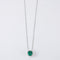 Collier Pendentif Emeraude sur chaîne 58 Facettes DV0196-1