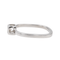 Bague 51 Dinh Van Le Cube - Bague solitaire en or blanc avec diamant 58 Facettes 3823482RV