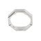 Bague Gucci Link To Love - Bague alliance octogonale en or blanc 18 ct 58 Facettes 38246