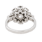 Bague 60 Bague marguerite en platine 950 sertie de diamants taille ancienne 58 Facettes 3841379RV