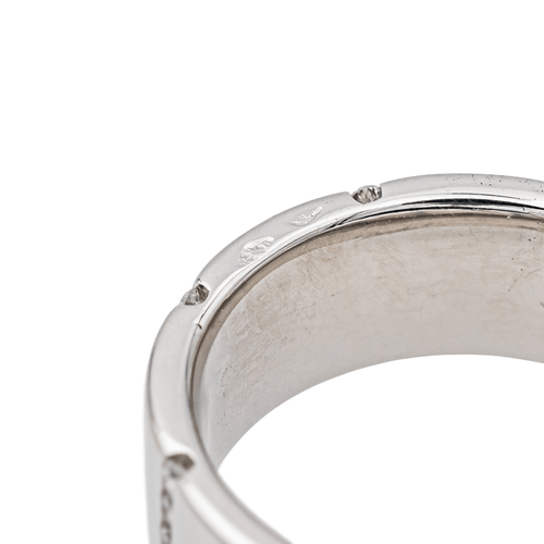 Bague 52 Bague en or blanc 18 carats sertie de diamants 58 Facettes 3846120CN