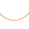 Collier Collier chaîne maille forçat en or rose 18 carats 58 Facettes 3855438CN