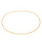 Collier Collier chaîne maille forçat en or rose 18 carats 58 Facettes 3855438CN