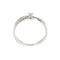 Bague 55 Mauboussin Al bivio - Bague double anneau en or blanc 18 carats et diamants 58 Facettes 38611