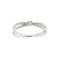 Bague 55 Mauboussin Al bivio - Bague double anneau en or blanc 18 carats et diamants 58 Facettes 38611