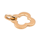 Pendentif Pendentif trèfle en or rose 18 carats 58 Facettes 3865909CN