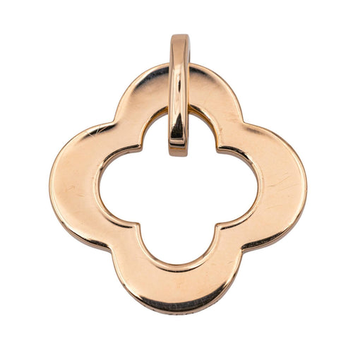 Pendentif Pendentif trèfle en or rose 18 carats 58 Facettes 3865909CN