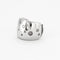Boucles d'oreilles POIRAY - Clips d'Oreilles Or Gris et Diamants 58 Facettes DV0432-1