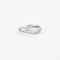 Bague 50 POMELLATO - Alliance "Milano" Mouvementée en Or Gris et Diamants 58 Facettes DV0421-2