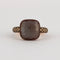 Bague 52 POMELLATO - Bague MAXI CHOCOLAT Pierre de lune Diamants cognac 58 Facettes DV0343-15