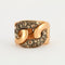 Bague 53 POMELLATO - Bague TANGO Diamants Or Rose 58 Facettes DV0343-14