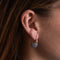 Boucles d'oreilles POMELLATO - Boucles d'Oreilles "Luna", Calcédoine Bleue 58 Facettes DV0390-1