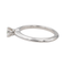 Bague 51 Tiffany & Co - Bague solitaire en platine sertie d’un diamant 58 Facettes 3875045RV