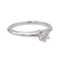 Bague 51 Tiffany & Co - Bague solitaire en platine sertie d’un diamant 58 Facettes 3875045RV