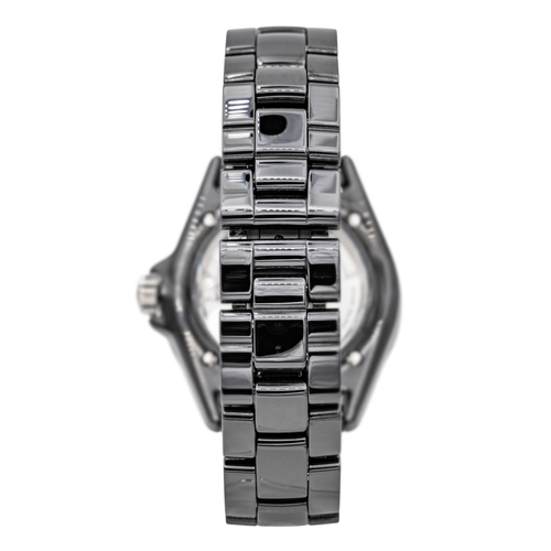 Montre Chanel J12 - Montre en céramique noire à index diamants 58 Facettes 3883328CN