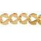 Bracelet Bracelet Tank vintage à bande en or rose 18 ct 58 Facettes 38835