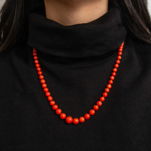 Collier Sautoir Corail 58 Facettes DV0162-3