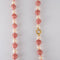 Collier Sautoir Rhodochrosites Perles 58 Facettes DV0162-6