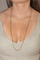 Collier Collier maille grain de café en or jaune 18 carats 58 Facettes 3903576CN
