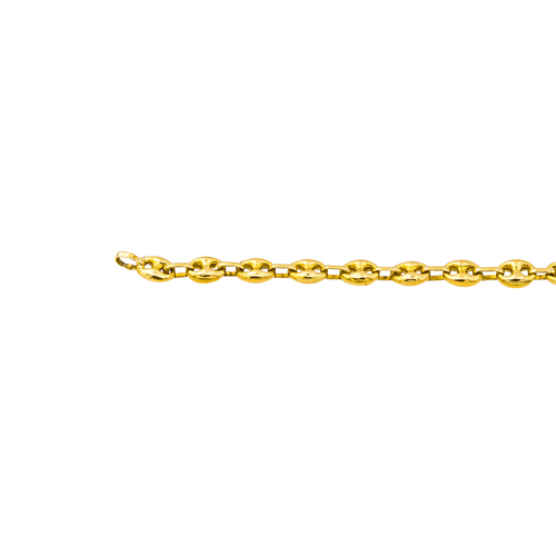 Collier Collier maille grain de café en or jaune 18 carats 58 Facettes 3903576CN