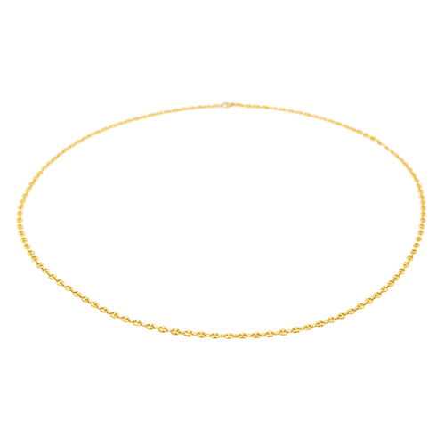 Collier Collier maille grain de café en or jaune 18 carats 58 Facettes 3903576CN