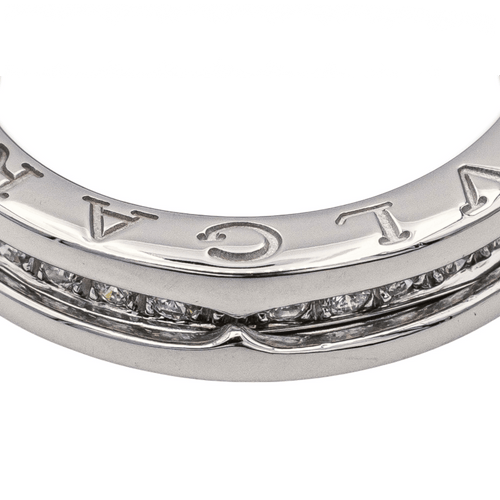 Bague 52 Bulgari B.Zero1 - Bague en or blanc sertie de diamants 58 Facettes 3904623CN