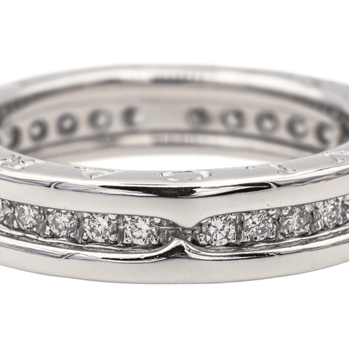 Bague 52 Bulgari B.Zero1 - Bague en or blanc sertie de diamants 58 Facettes 3904623CN