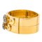 Bracelet Bracelet tank manchette en or jaune 18 carats et diamants 58 Facettes 3904859CN