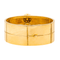 Bracelet Bracelet tank manchette en or jaune 18 carats et diamants 58 Facettes 3904859CN