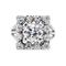 Bague 53 Bague en or blanc 18 carats avec diamants taille ancienne 58 Facettes 3905087CN