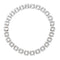 Collier Collier en or blanc 18 carats serti de diamants 58 Facettes 3907072CN