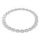 Collier Collier en or blanc 18 carats serti de diamants 58 Facettes 3907072CN