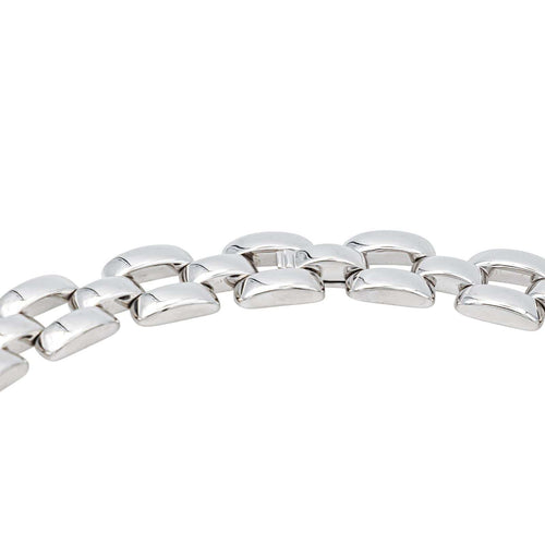Collier Collier en or blanc 18 carats serti de diamants 58 Facettes 3907072CN