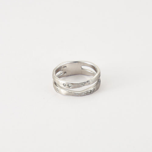 Bague 52 STERN - Bague MOTION Collection Diamants 58 Facettes DV0027-3